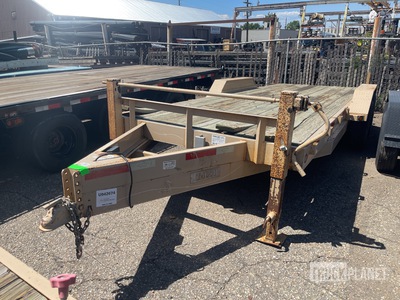 2012 ABU 20 ft T/A Flatbed Trailer