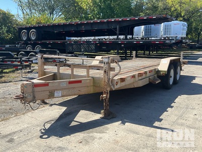 2011 ABU  20 ft T/A Equipment Trailer