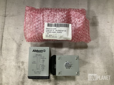 (7) Abbott 6C6-60 Power Transformers