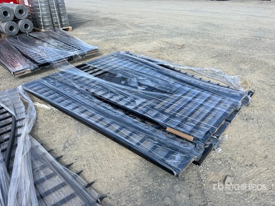 2025 Greatbear 20 ft Wrought Iron Bi-Parting Driveway Gate (Unused)