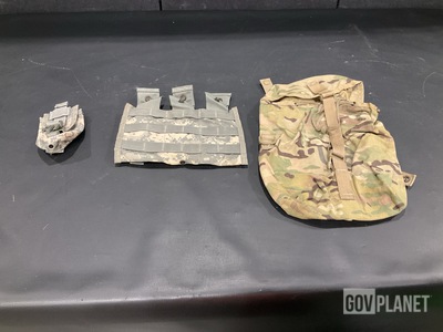 (176) Flash Bang Grenade Pouches, (47) M4 Three Mag Pouches & Assorted Items
