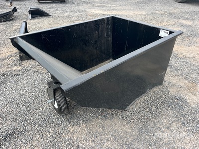 Kit Containers MSS-WB 39 in Mini Skid Steer Hopper/Wheel Barrow (Unused)