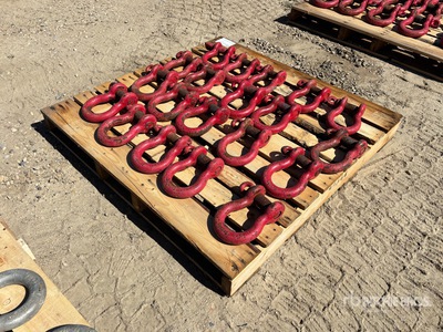 Quantity of (20) Crosby Shackle
