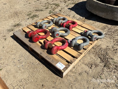Quantity of (8) Crosby Shackle