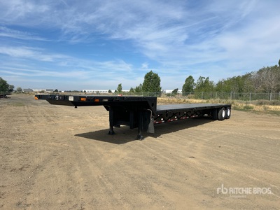 1981 Transcraft DTL-19-42 35 ton 42 ft T/A Single Drop Step Deck Trailer
