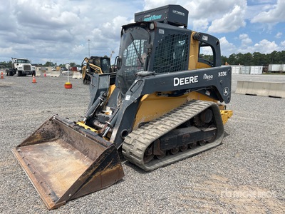 2015 John Deere 333E Two-Speed High Flow Mini pala cingolata