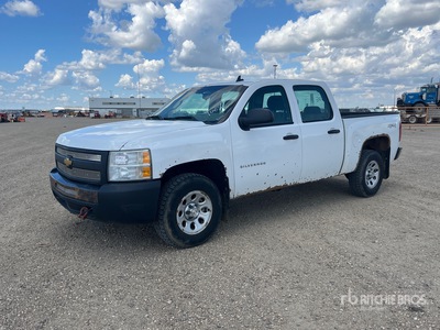 2013 Chevrolet Silverado 1500 4x4 Crew Cab Pickup (Inoperable)