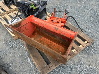 2020 Kubota Q/C Tilting دلو حفارة - Fits U35