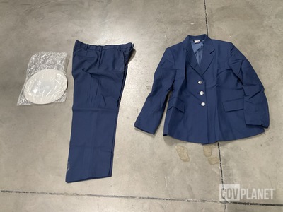 (431) Dress Caps, (3) Barracks Bags, (21) Pairs of Trousers & Assorted Items