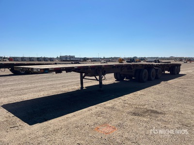 2012 Fontaine 32 ft Super B-Train Lead Flatbed Trailer