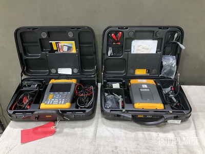 (9) Fluke 199C Scopemeters
