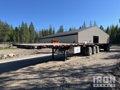 2011 Lode King 30000 kg 32 ft Tri/A Super B-Train Lead Pritsche Anhänger