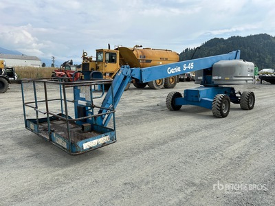 2000 Genie S-45 4WD Dual Fuel Telescopic Boom Lift