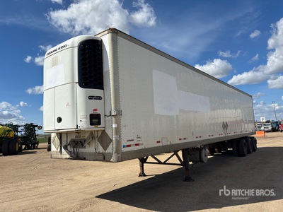 2012 Manac 48 ft x 102 in Tri/A Multi -Temp Refrigerated Trailer