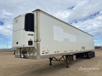 2012 Manac 48 ft x 102 in Tri/A Refrigerated Trailer