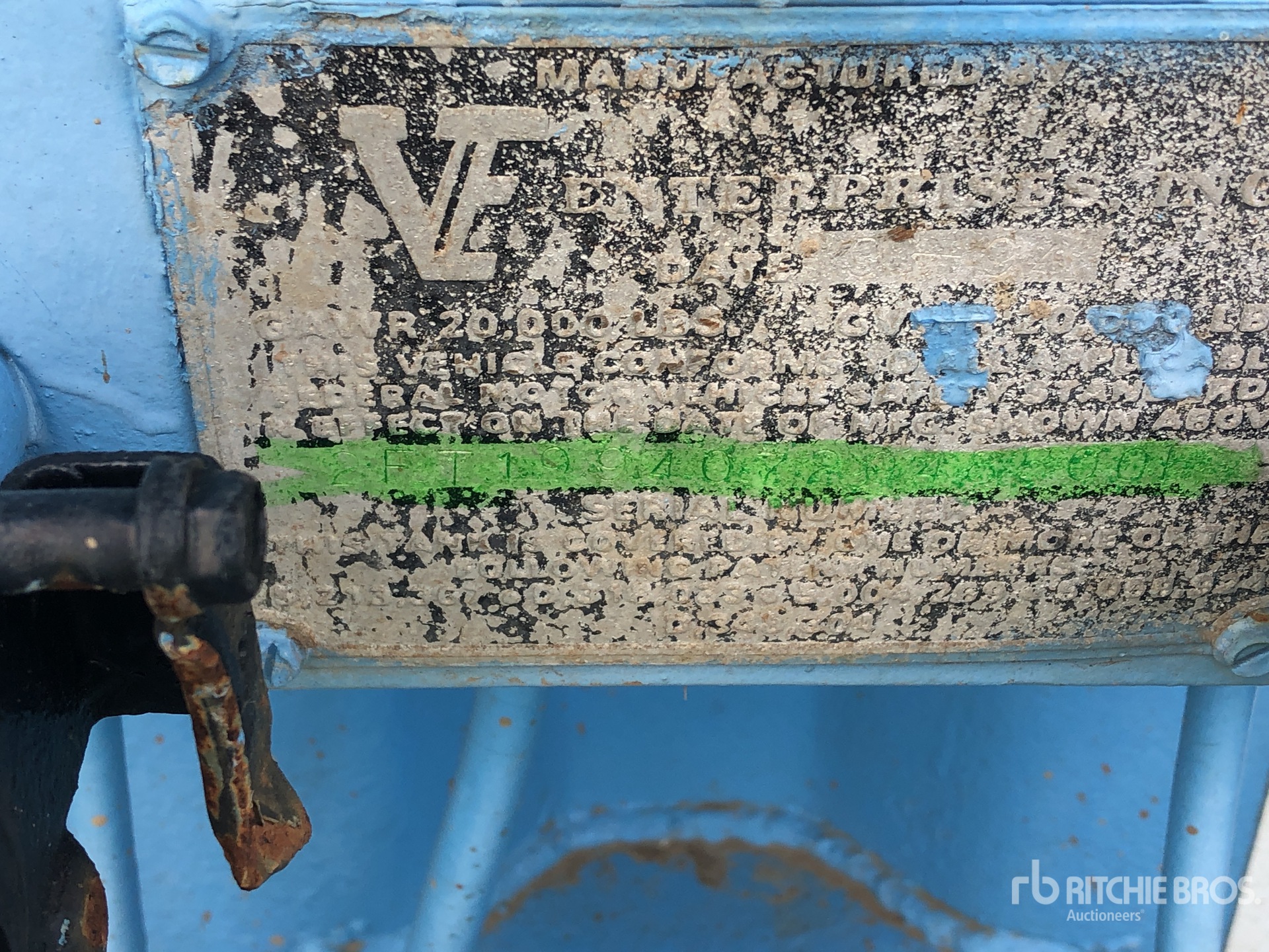 1994 VE Enterprises 500 bbl S/A Serbatoio per fratturazione idraulica
