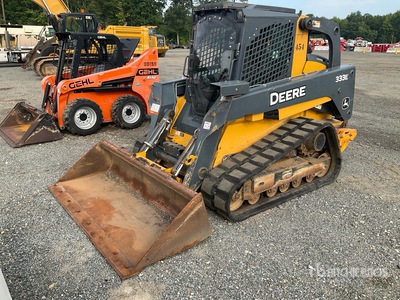 2014 John Deere 333E Kompaktowa ładowarka gąsienicowa