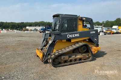 2014 John Deere 333E Mini pala cingolata