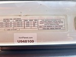 General Appearance with Motor Vehicle Safety Standards Label