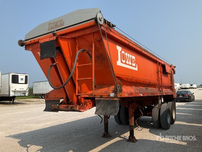 2001 Ravens FST22 22 ft T/A Quarter Frame Remorque à benne basculante arrière