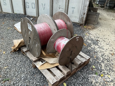 (3) Rolls of Fiber Optic Cable