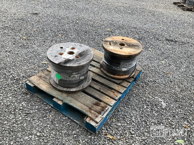 (2) Spools of CME 2/0 STR-BLACK Cable