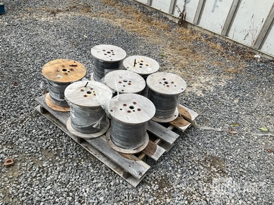 (7) Rolls of CME 2 STR BLACK THWN-2/THHN Wire