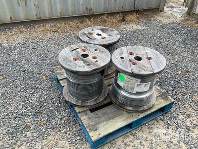 (3) Rolls of CME 3/0 STR BLACK THWN-2/THHN Wire
