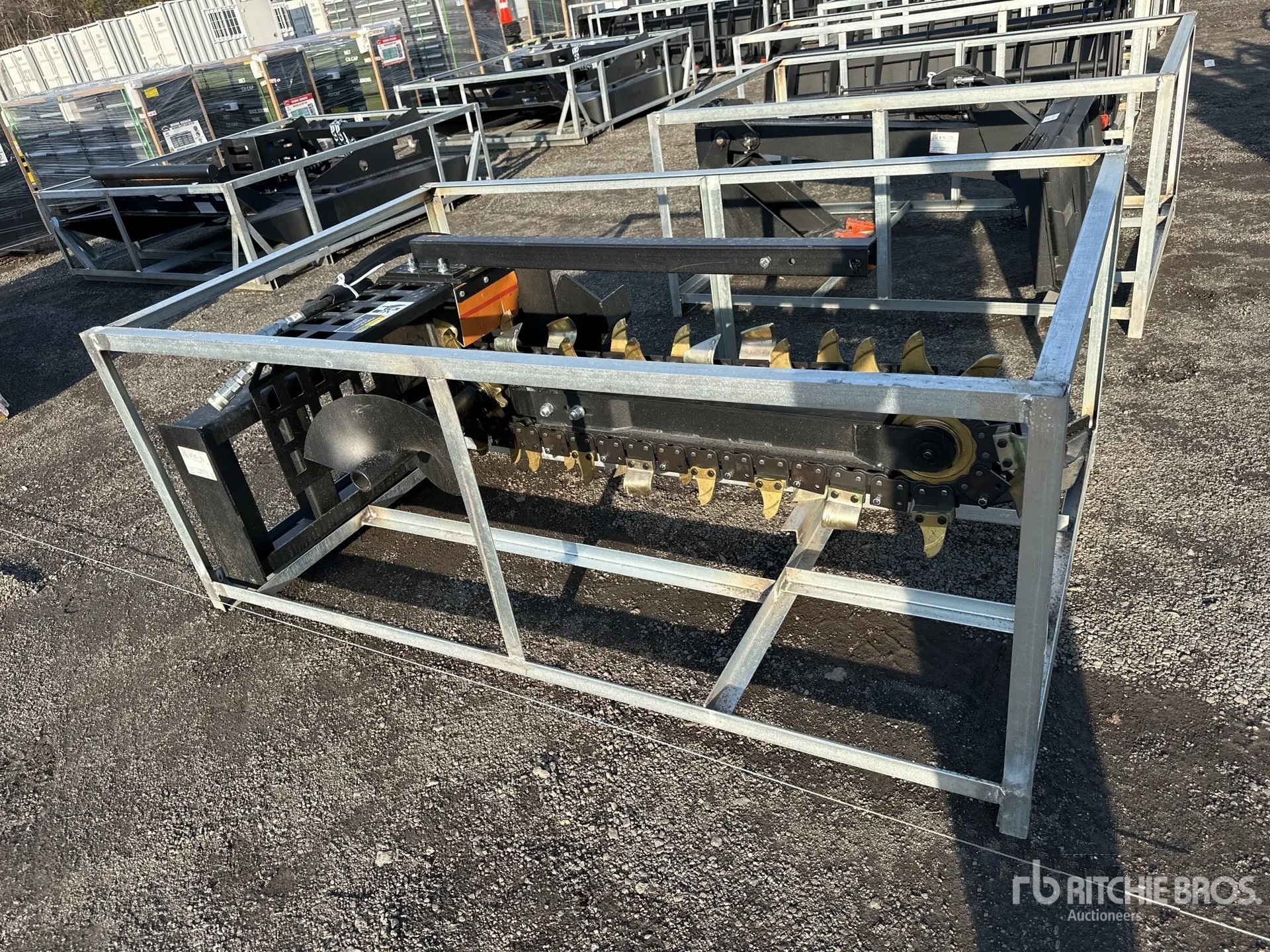 2025 Suihe SST-1000/200 Skid Steer Trencher (Unused)