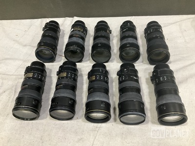 (10) Assorted Camera Lenses