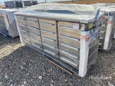 2025 Suihe NWB-20DB-7 7 ft 20-Drawer Banco de trabajo (Unused)