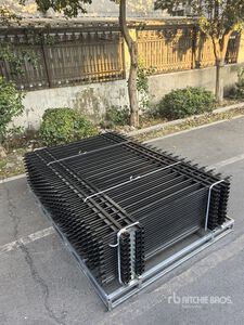 Quantity of (20) 2025 Suihe SF-X-20-4 Powder Coated سياج (Unused)