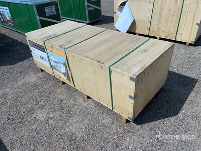 2025 Suihe GS2322 23 ft x 22 ft Double Garage Metal Cobertizo (Unused)