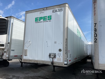 2014 Wabash 53 ft x 102 in T/A Semi-remorque fourgon