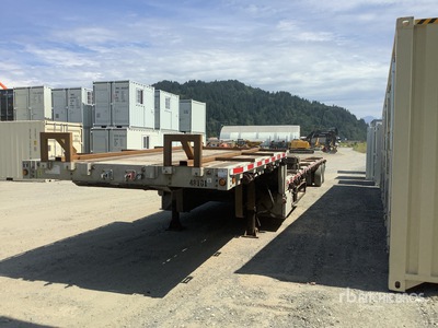2007 Wilson 51 ft T/A Single Drop Step Deck Trailer