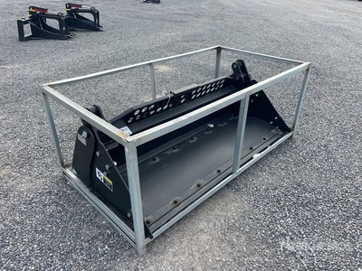 2025 Suihe SSB-4 72 in Multi-Purpose Skid Steer Bucket (Unused)