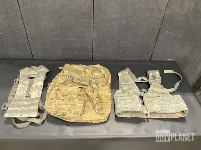 (13) Fighting Load Carriers, (92) Hydration System Carriers & Assorted Items