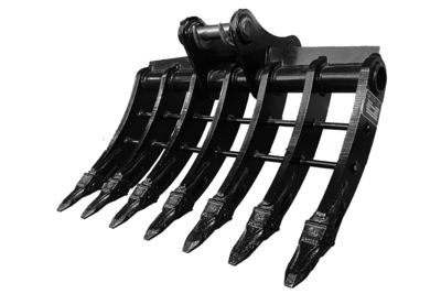 2025 Warrior WBRC05-1000 40 in Rastrello per escavatore - Fits Cat 305 / 5 - 6 ton (Unused)