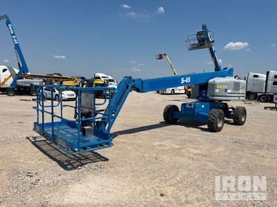 2018 GENIE S-45 4WD Diesel Telescopic Boom Lift