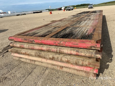 Quantity of (5) 8 ft x 40 ft Rig Tappeti per stabilizzatori