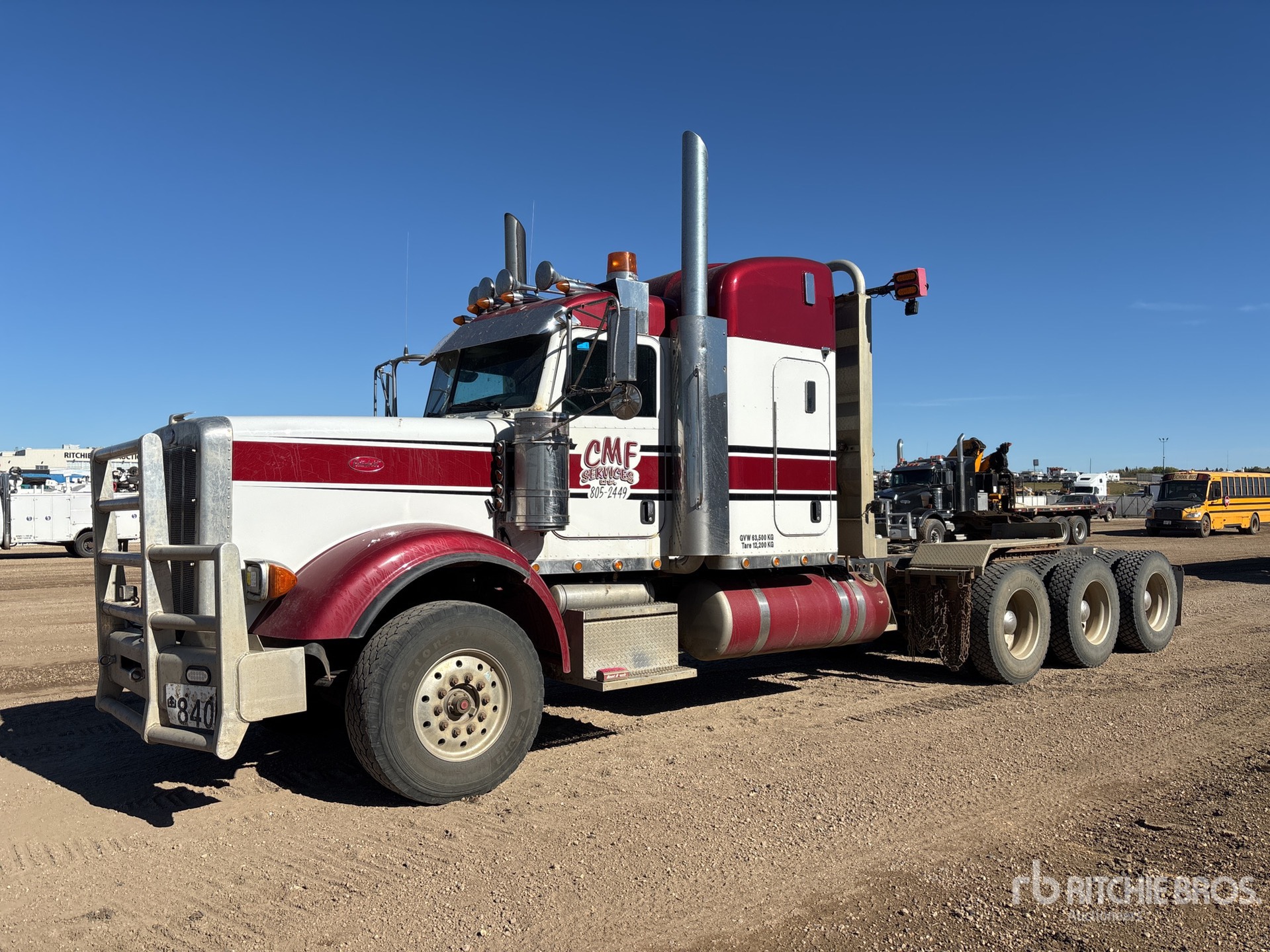 2019 Peterbilt 367 8x6 Heavy Haul Tracteur Routier Couchette