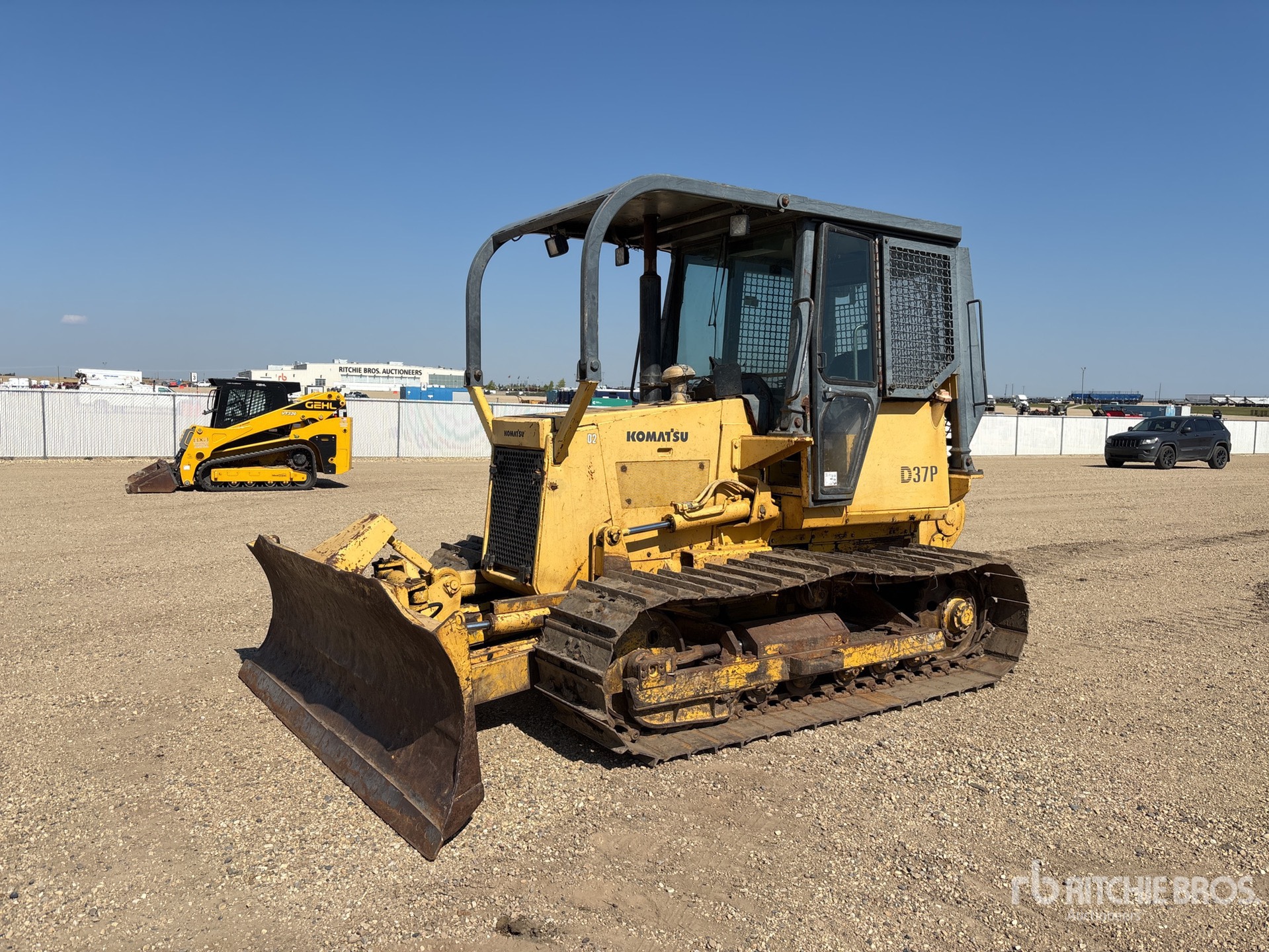 1988 Komatsu D37P-5 LOP Crawler Dozer