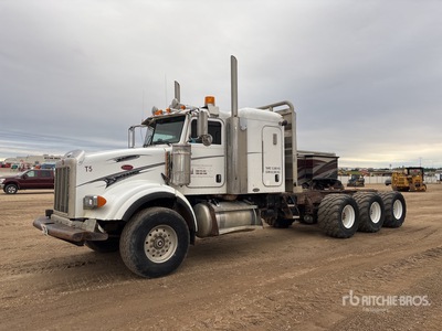 2005 Peterbilt 378 8x6 Logging Ciągnik siodłowy z kabiną sypialną Tri/A