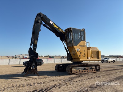 2019 Tigercat 875 Log Loader Crawler Butt-n-Top Chargeuse de grumes