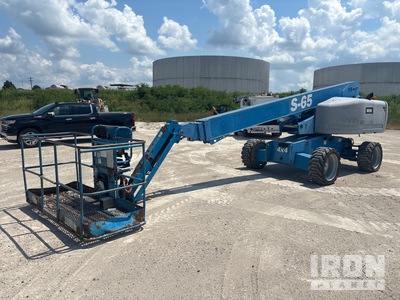 2008 Genie S-65 4WD Diesel Telescopic Boom Lift