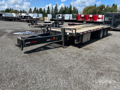 2017 Premium 25 ft T/A Remolque Portamaquinaria
