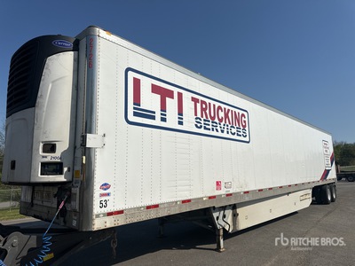 2016 Utility VS2RA 53 ft x 102 in T/A Refrigerated Trailer