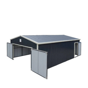 StanForge MS1624 16 ft x 24 ft Metal Garage Cobertizo (Unused)