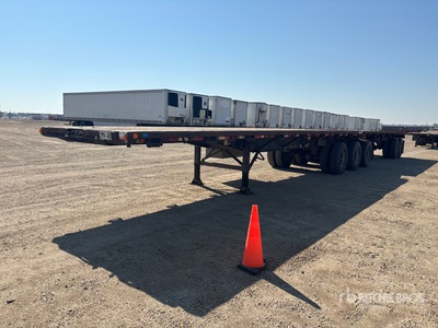 2004 Lode King 32 ft Super B-Train Lead Flatbed Trailer