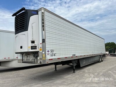 2016 Utility VS2RA 53 ft x 102 in T/A Refrigerated Trailer